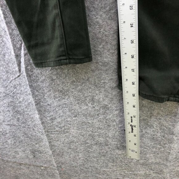 J Brand Skinny Legging Jeans Womens 26 Dark Green Mid Rise Stretch - Picture 11 of 11